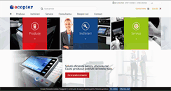 Desktop Screenshot of ecopier.ro